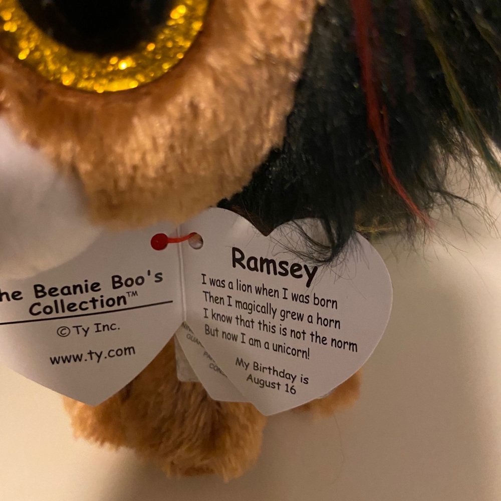 Beanie Boo Ramsey Lion - Picture 4 of 4